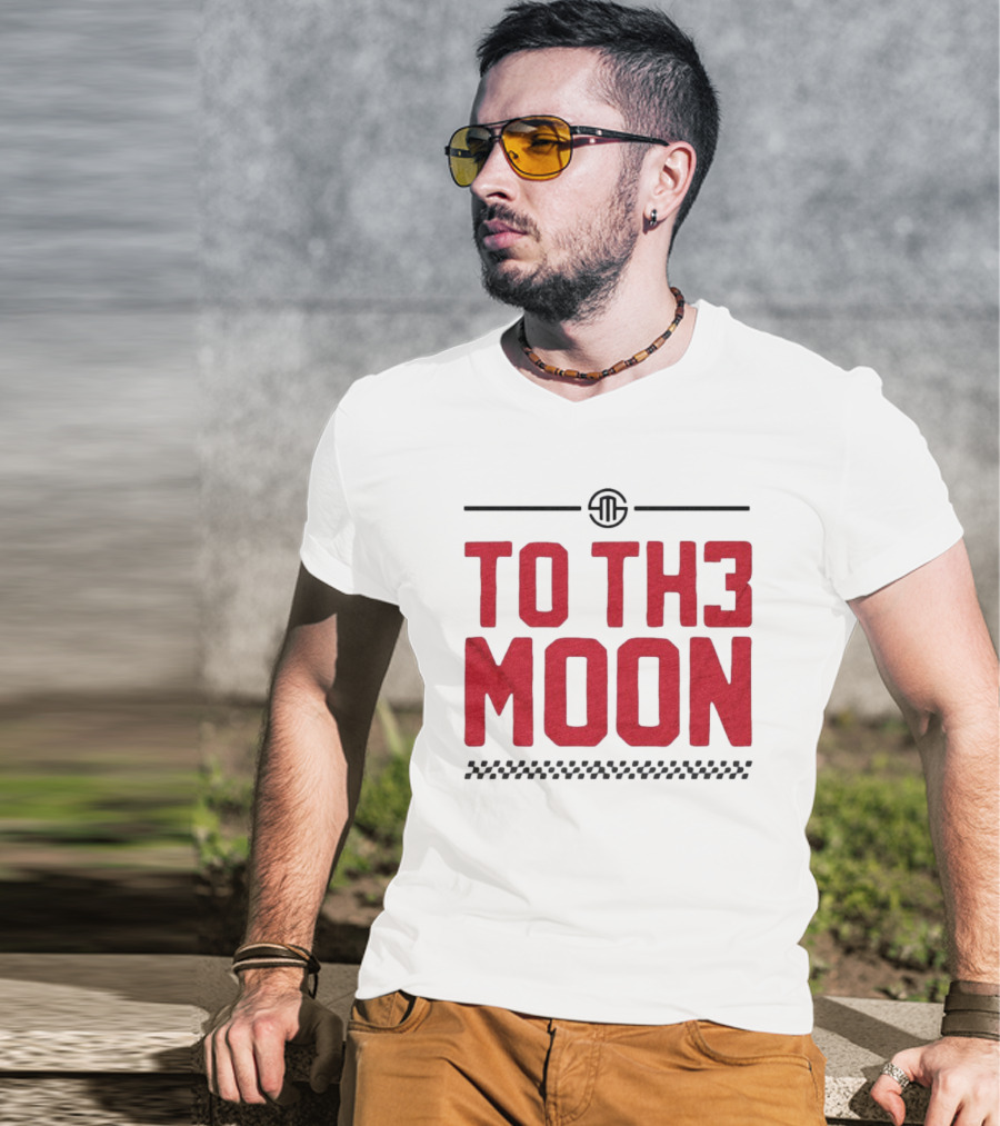 Scott McLaughlin To Th3 Moon Racing Theme T-Shirt