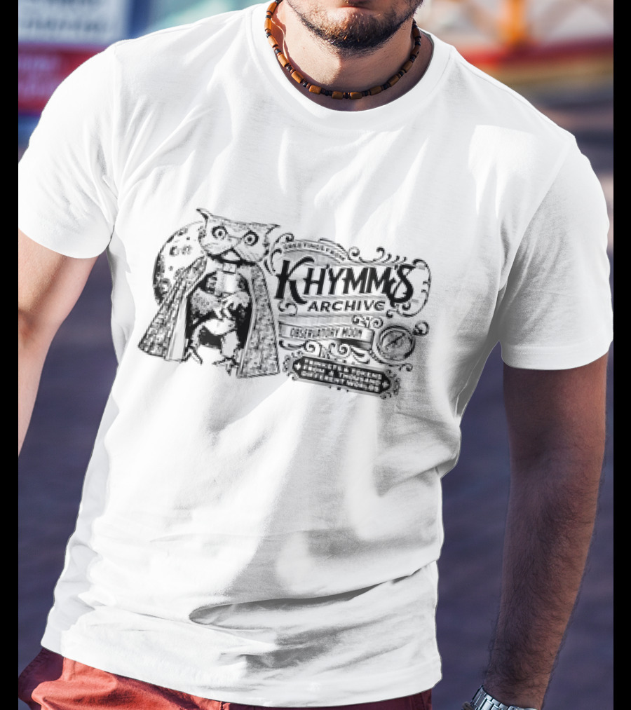 Greetings From Kh’ymm’s Skeleton Crew Archive Observatory Moon T-Shirt