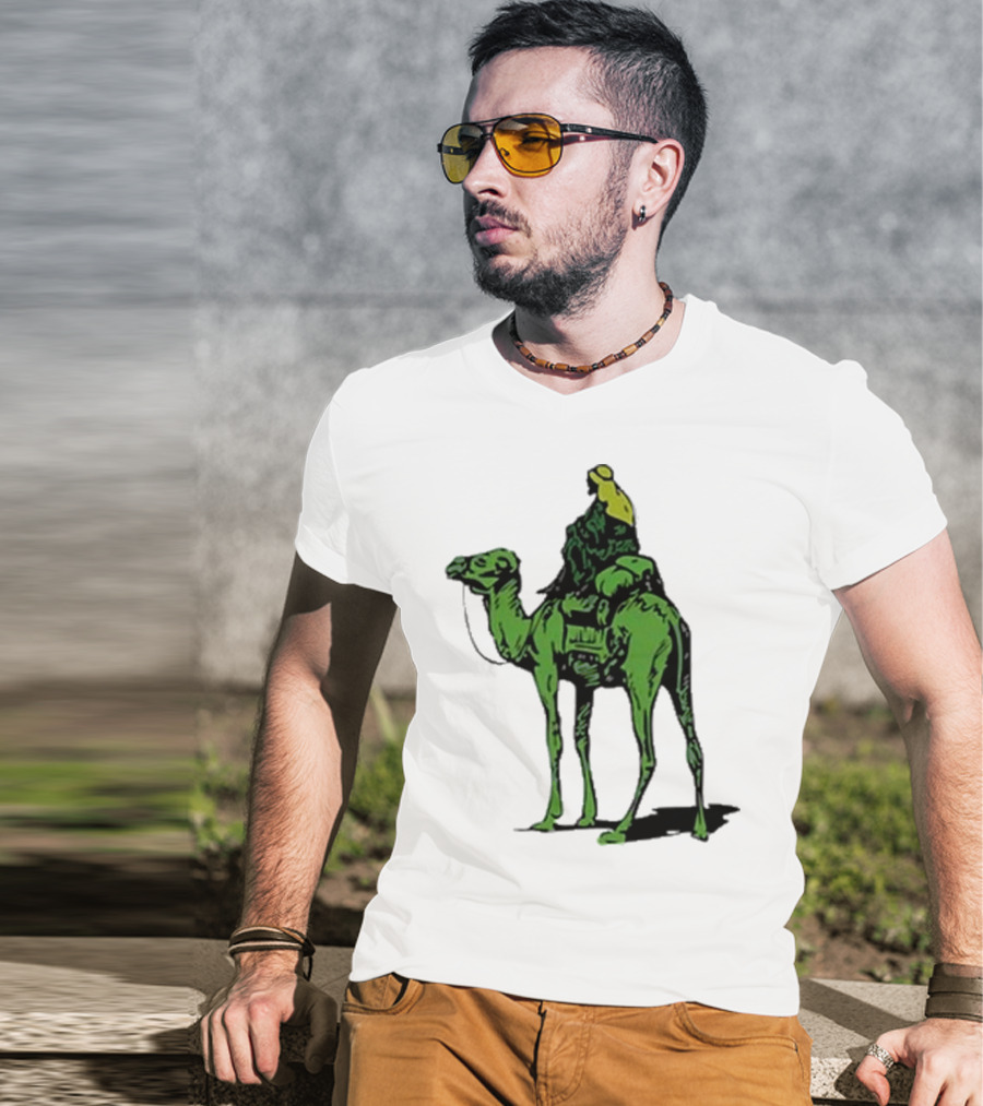 Skyler Silk Road Free Ross Camel Graphic T-Shirt