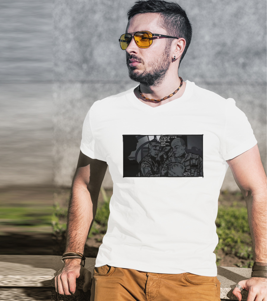Starship Troopers Bug In Brain Sir Scene T-Shirt