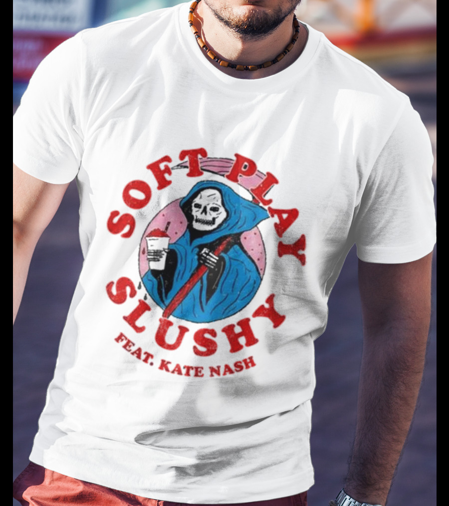 Soft Play Slushy Reaper Feat Kate Nash T-Shirt