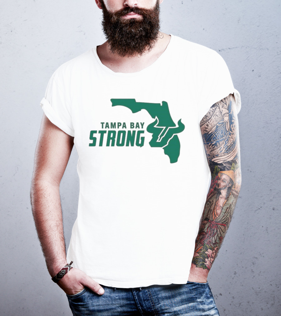 Tampa Bay Strong South Florida Bulls Hurricane Relief T-Shirt