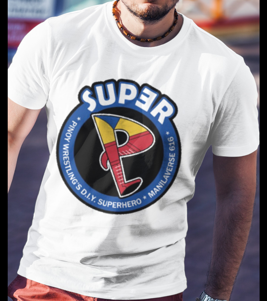 Super Pinoy Wrestling D.i.y Superhero Manila Verse 616 T-Shirt