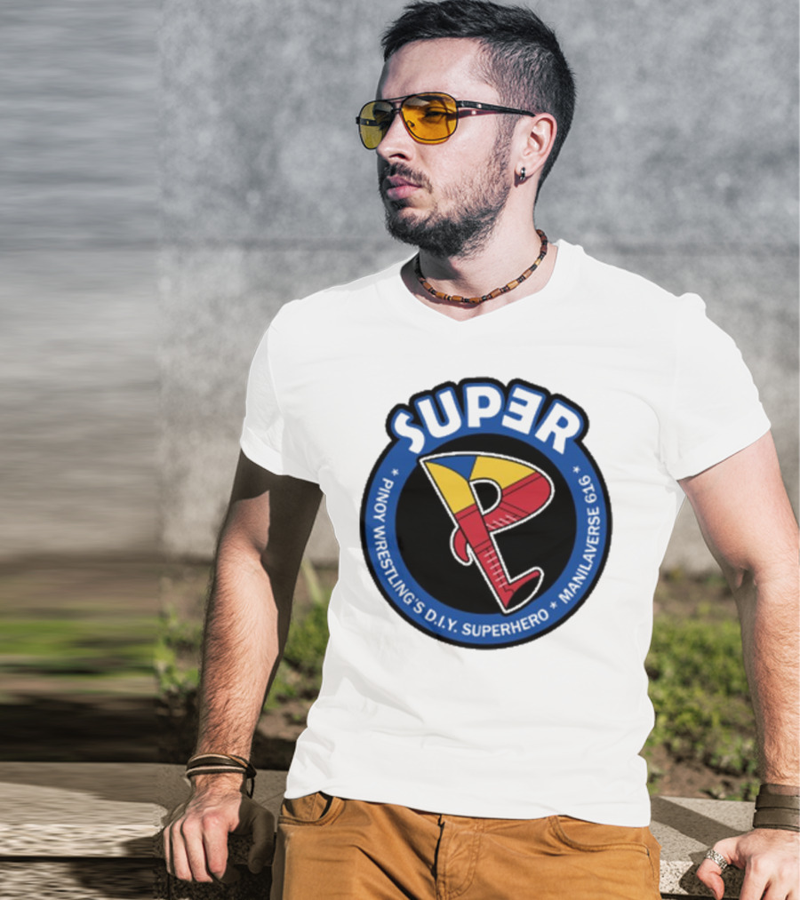 Super Pinoy Wrestling D.i.y Superhero Manila Verse 616 T-Shirt