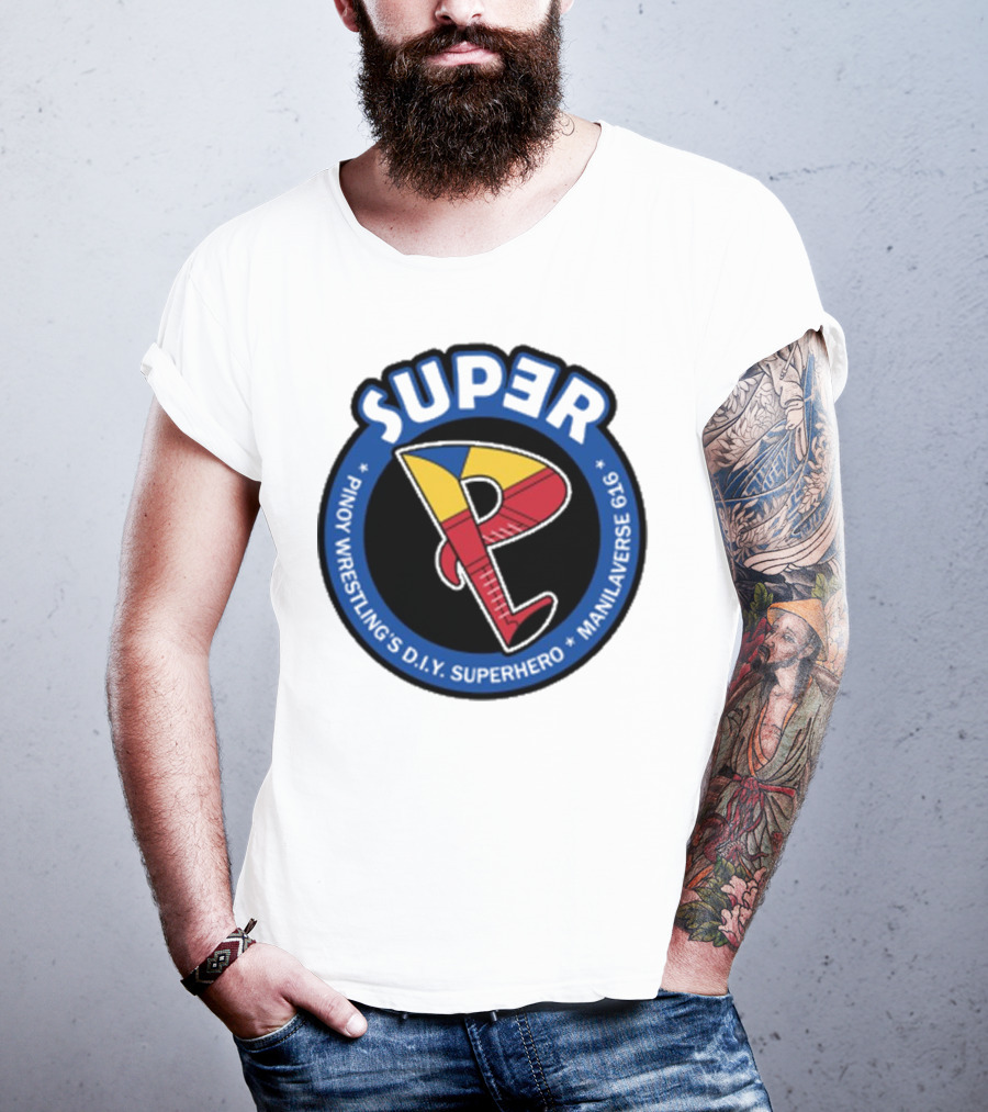 Super Pinoy Wrestling D.i.y Superhero Manila Verse 616 T-Shirt