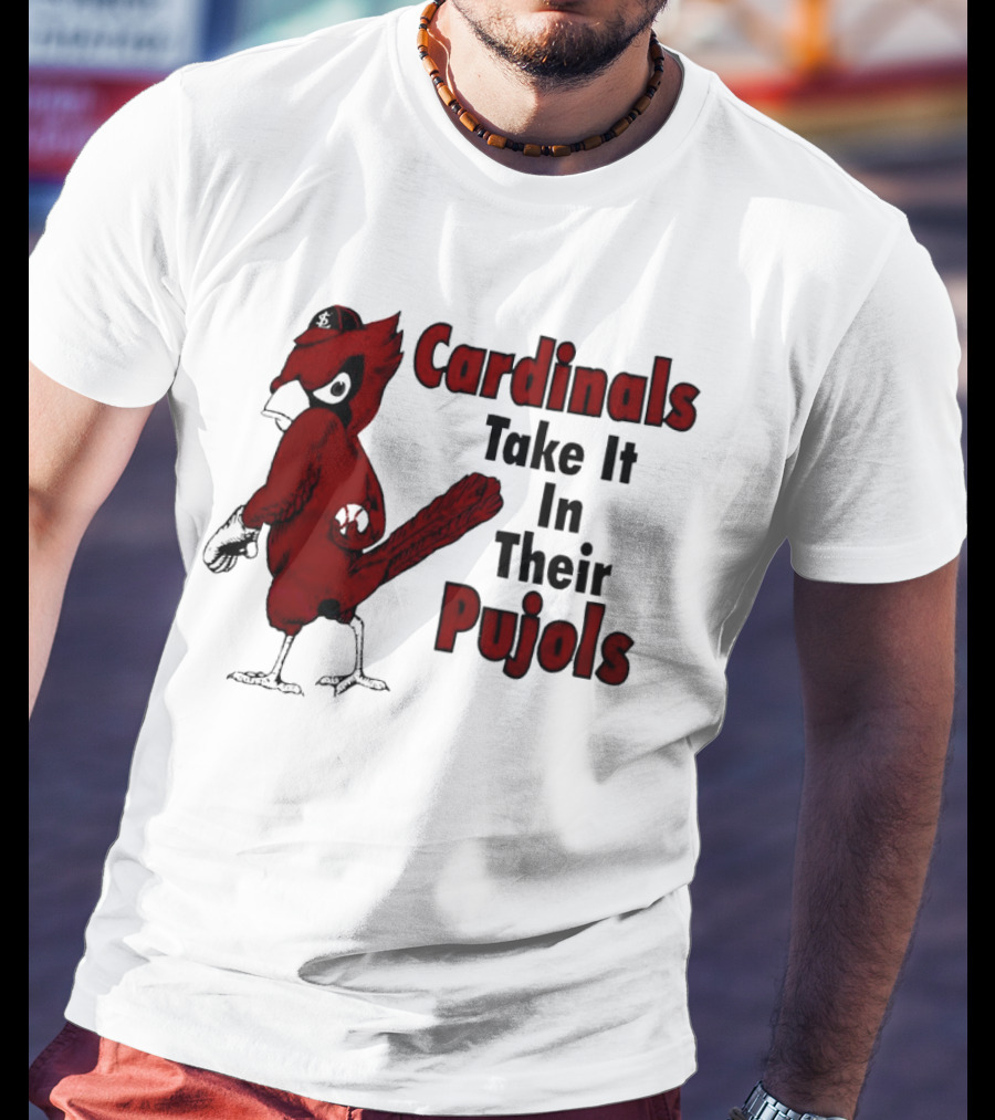 St Louis Cardinals Pujols Baseball Humor T-Shirt