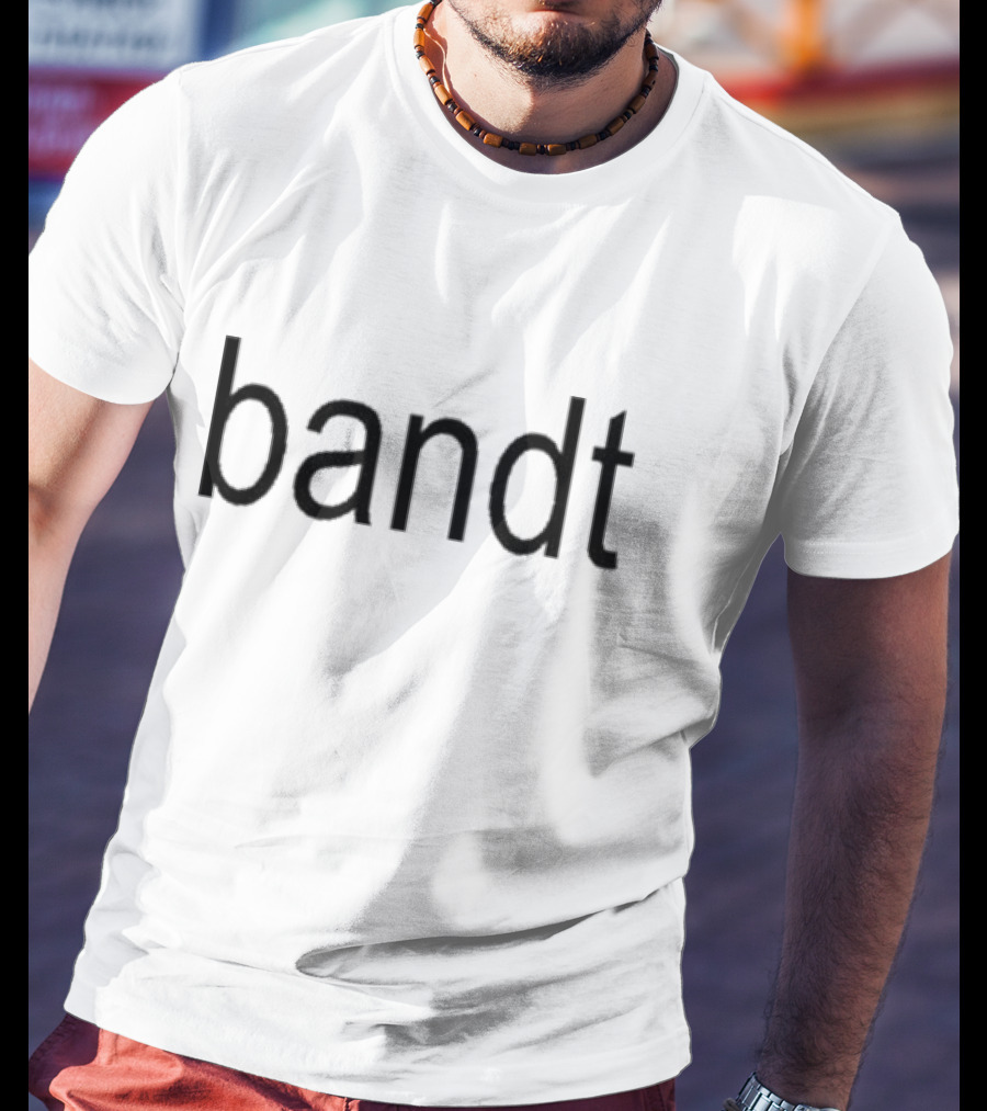 The Greens Bandt Text Design T-Shirt