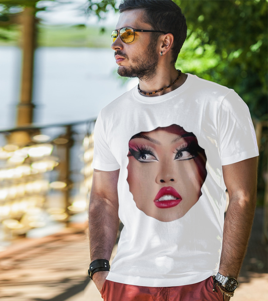 The Joella Dynasty Joella’s Hole Face Art Portrait T-Shirt