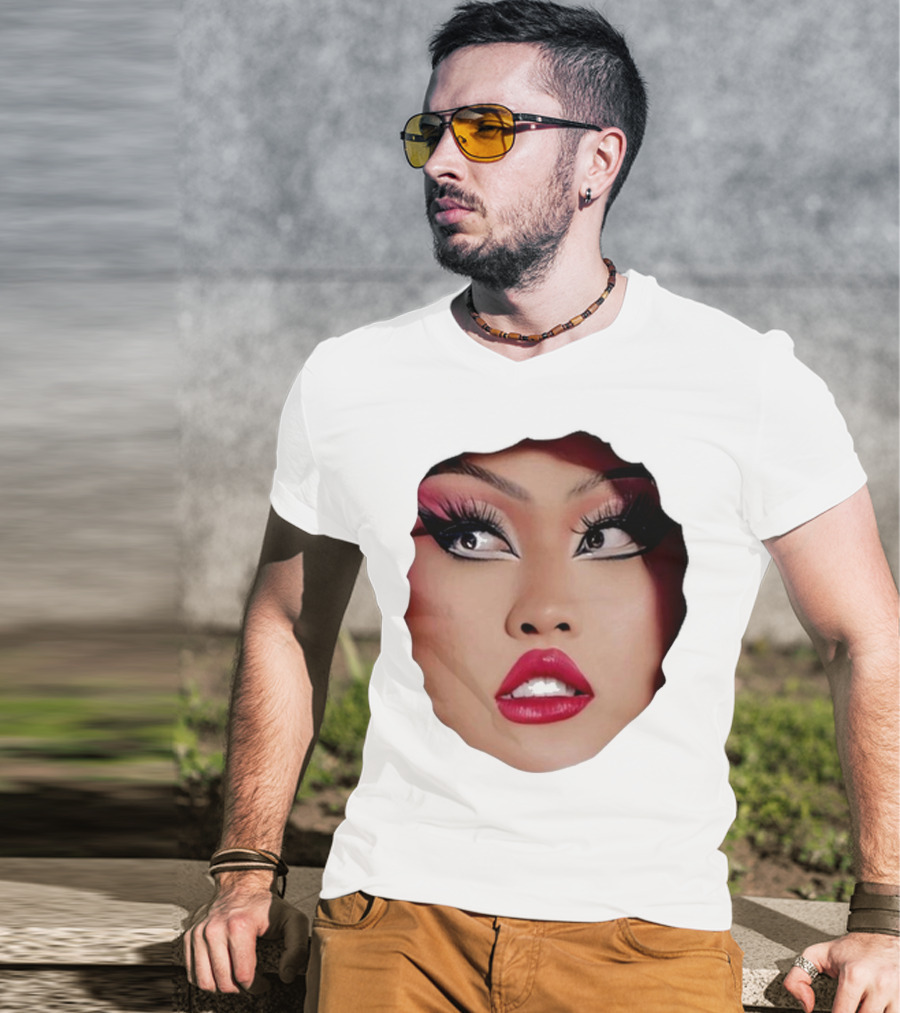The Joella Dynasty Joella’s Hole Face Art Portrait T-Shirt