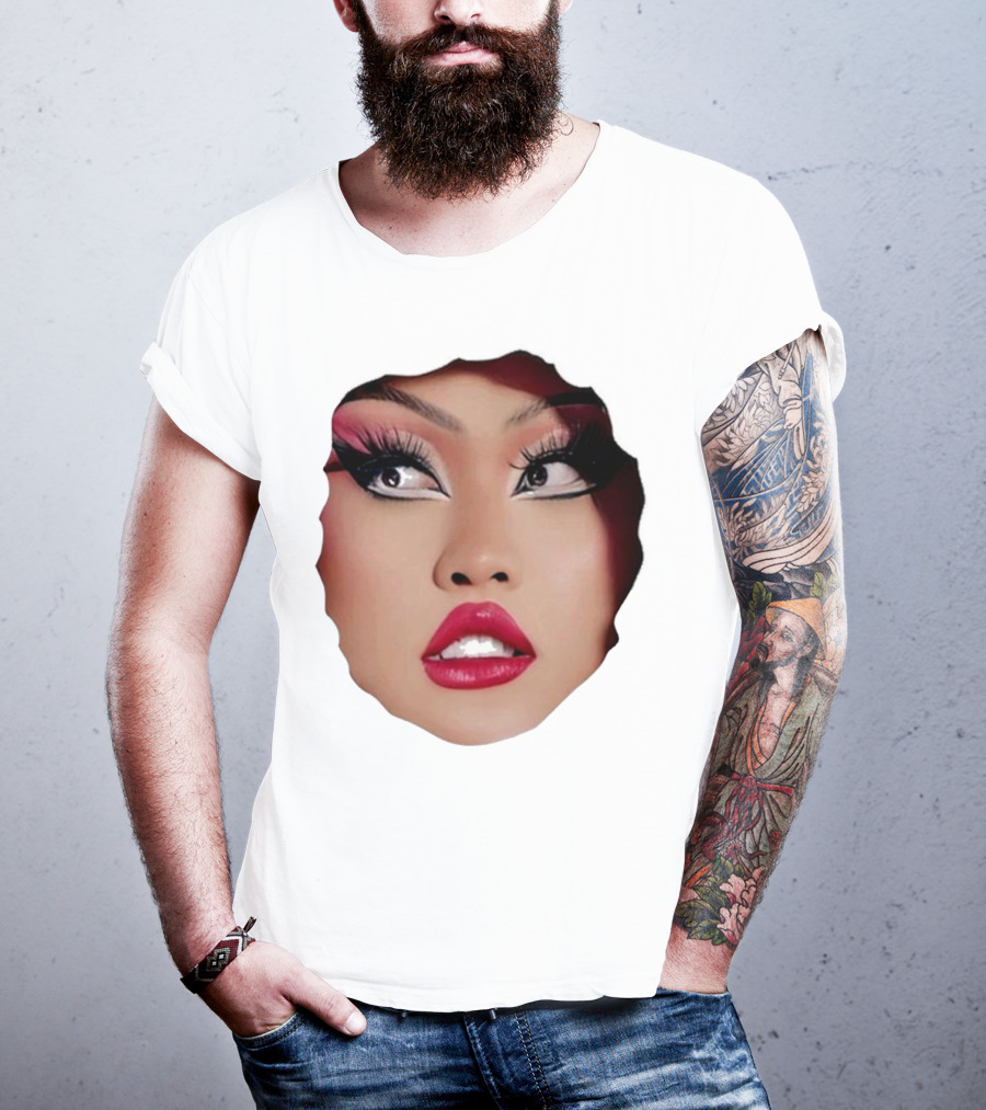 The Joella Dynasty Joella’s Hole Face Art Portrait T-Shirt
