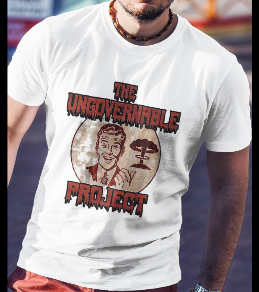 The Ungovernable Project Vintage Cartoon Nuclear Explosion T-Shirt