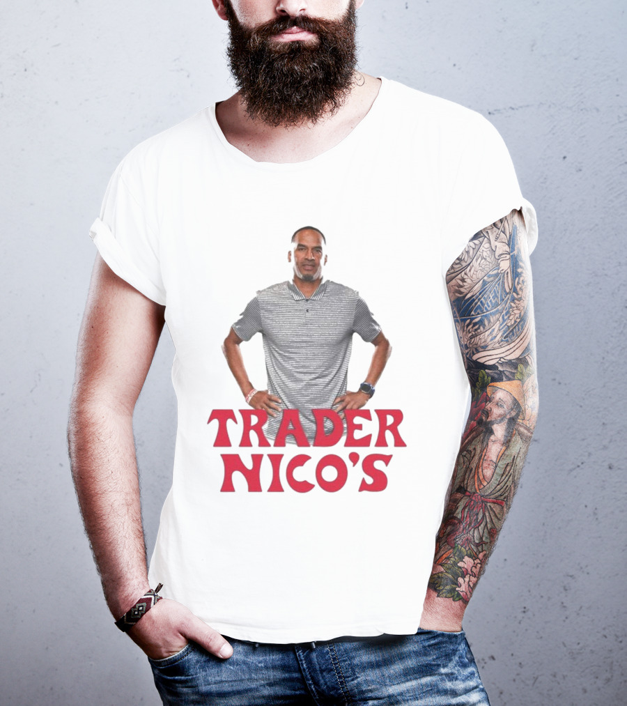 TRADER NICO'S Striped Polo Outfit T-Shirt