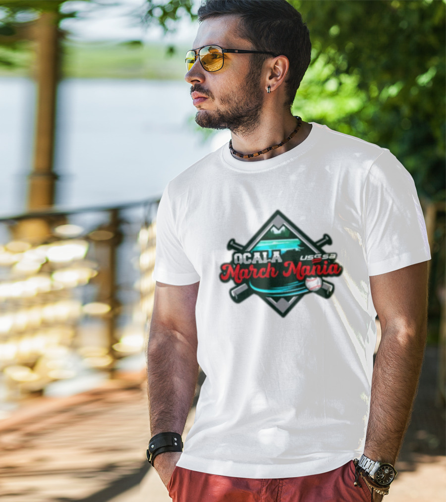 USSSA Ocala March Mania 2025 Baseball Event March 22-23 T-Shirt