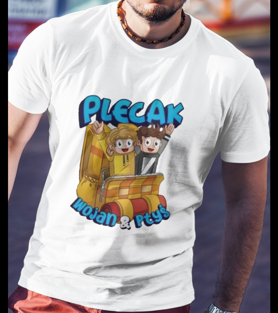 Plecak Wojan & Ptyś Cartoon Backpack Adventure T-Shirt