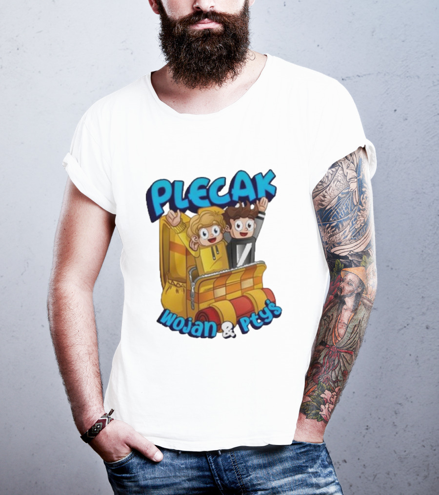 Plecak Wojan & Ptyś Cartoon Backpack Adventure T-Shirt