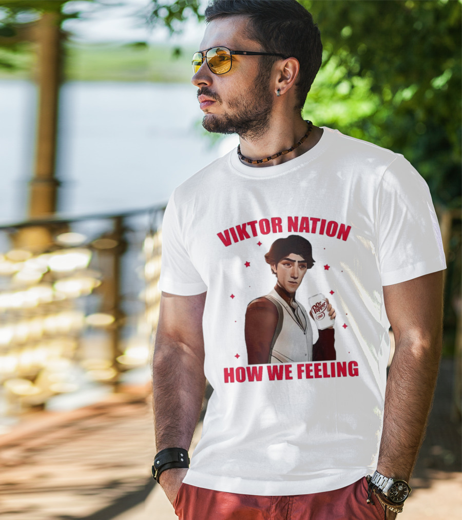 Viktor Nation How We Feeling Dr Pepper Diet Can Illustration T-Shirt