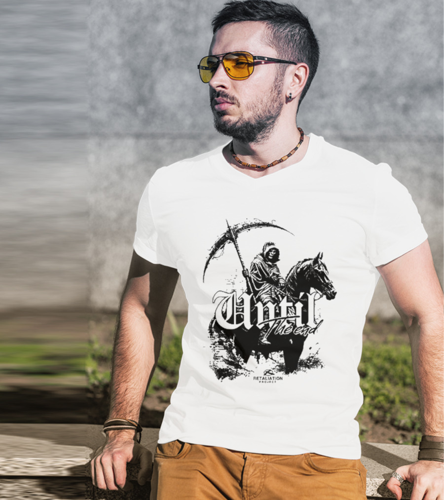 Snowboard Until The End Eternal Winter Trees T-Shirt