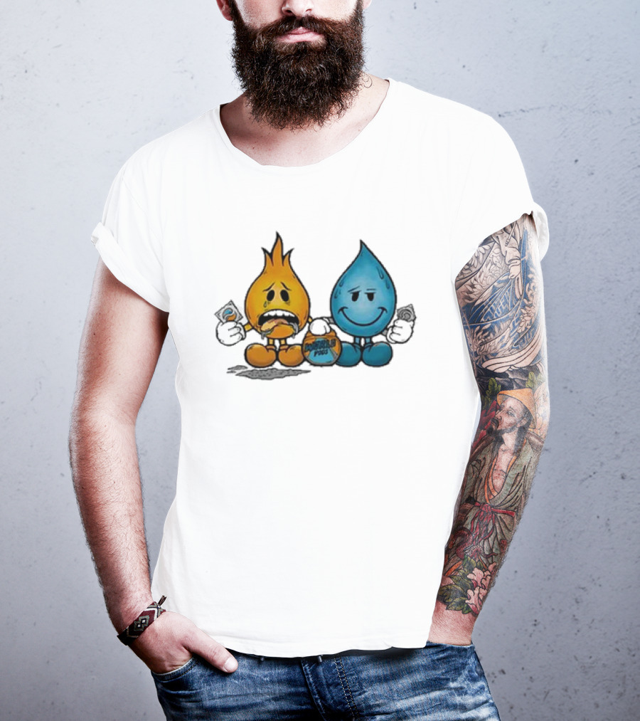 World Industries Wet Willy And Flame Boy World Pods T-Shirt