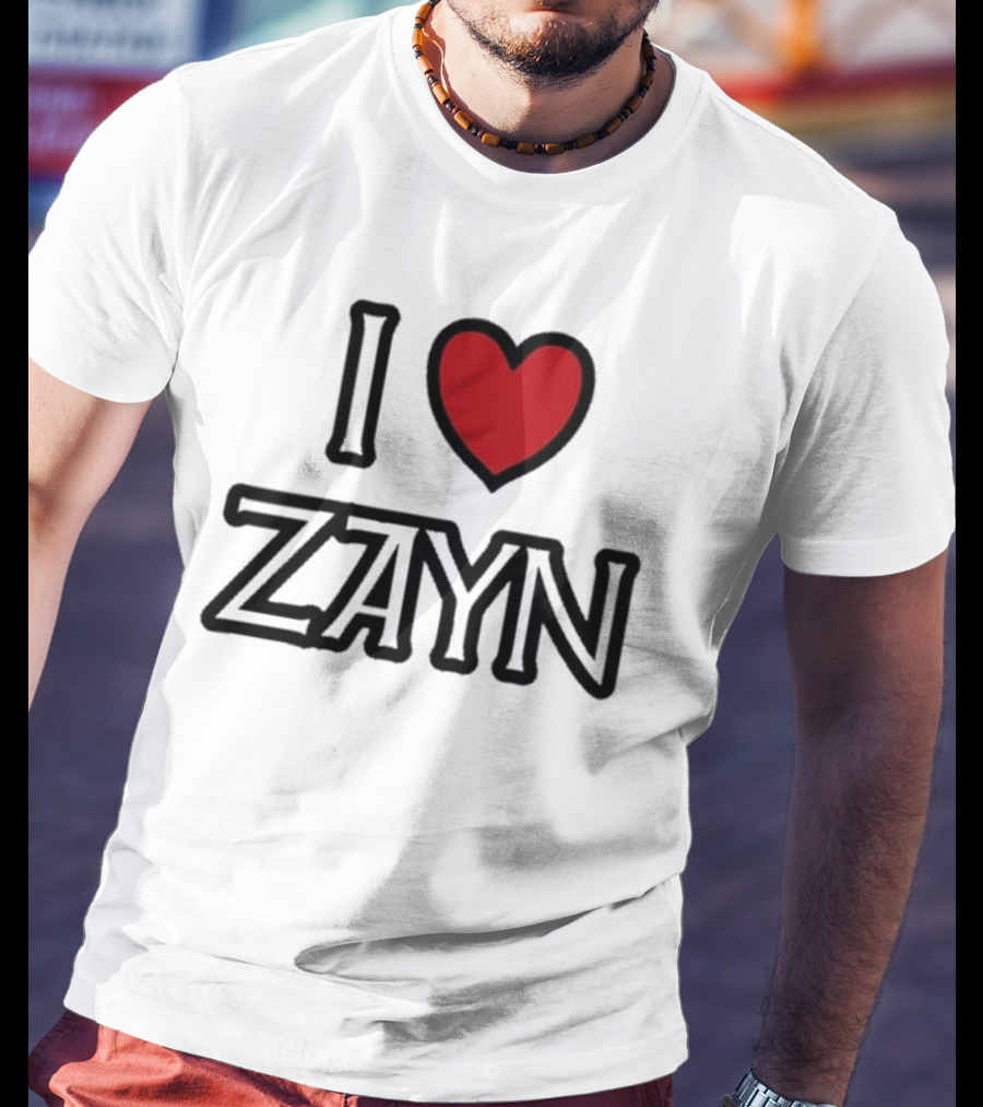 Zayn Squad Brasil I Love Zayn Ringer T-Shirt