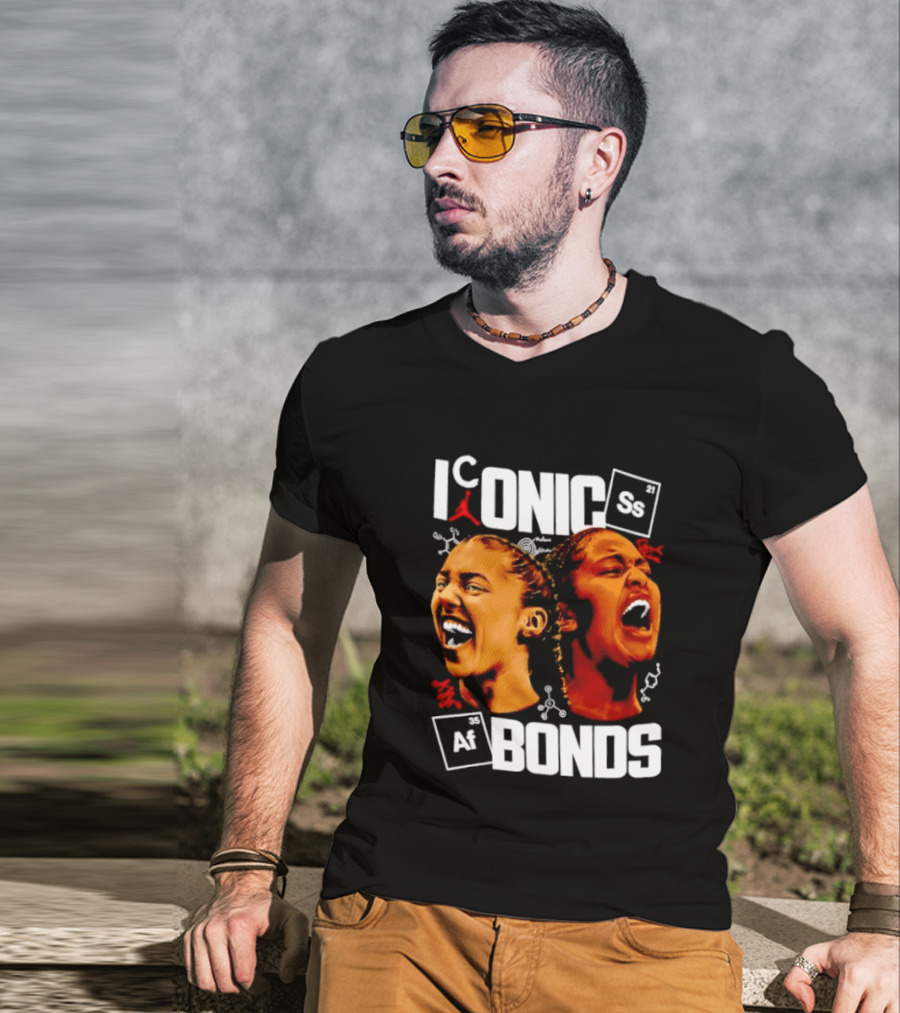 Iconic Bonds Chemistry Basketball Player T-Shirt