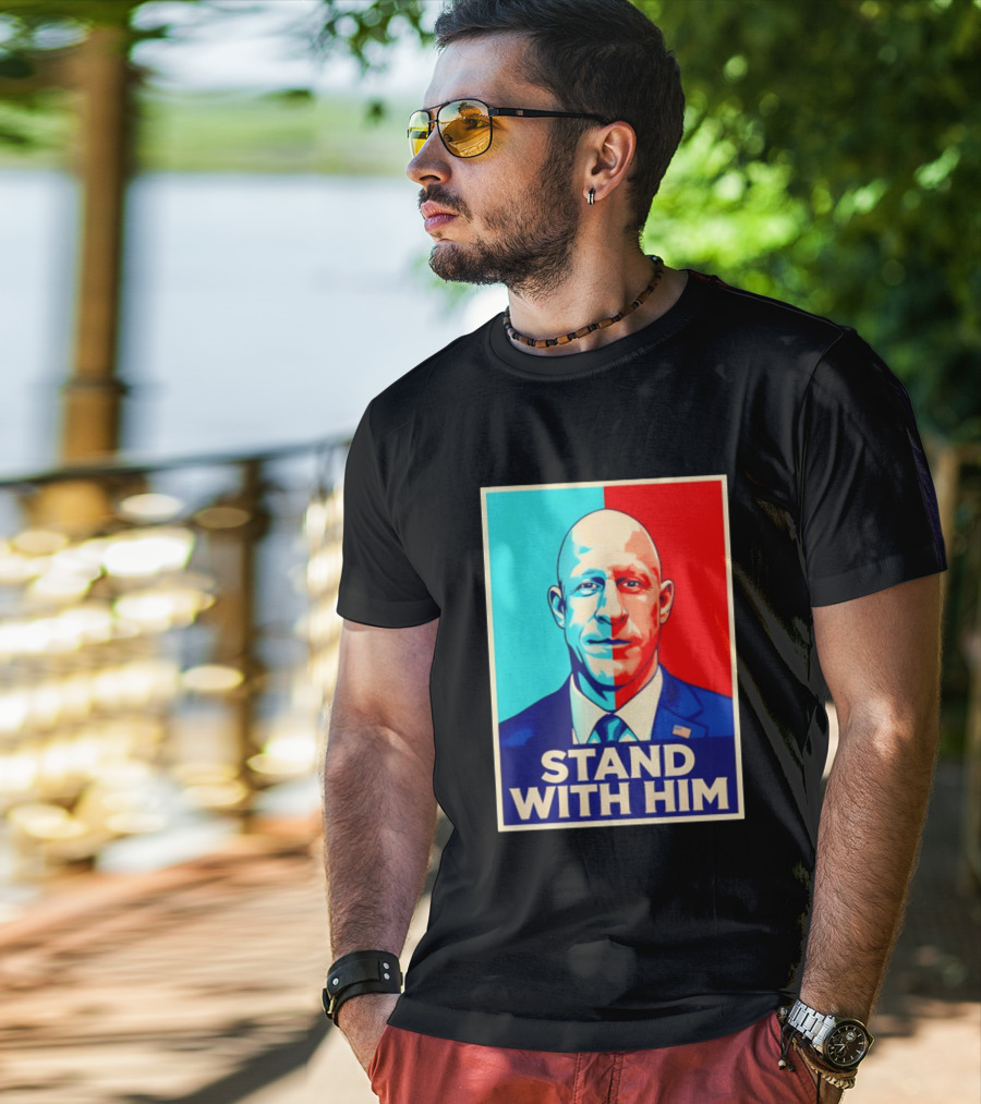 Stand With Him Brian McGinnis Hope Style Supporting Israel T-Shirt