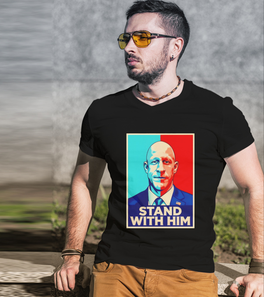 Stand With Him Brian McGinnis Hope Style Supporting Israel T-Shirt