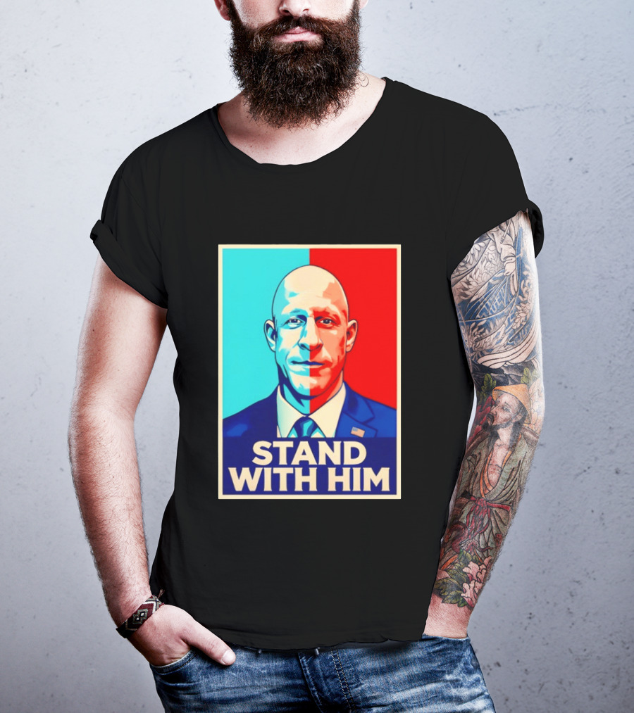 Stand With Him Brian McGinnis Hope Style Supporting Israel T-Shirt