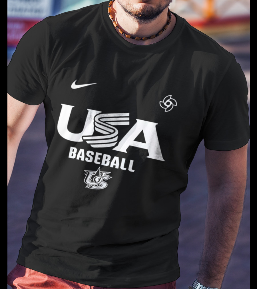 Nike USA Baseball 2026 World Baseball Classic Sports Bryce Harper T-Shirt