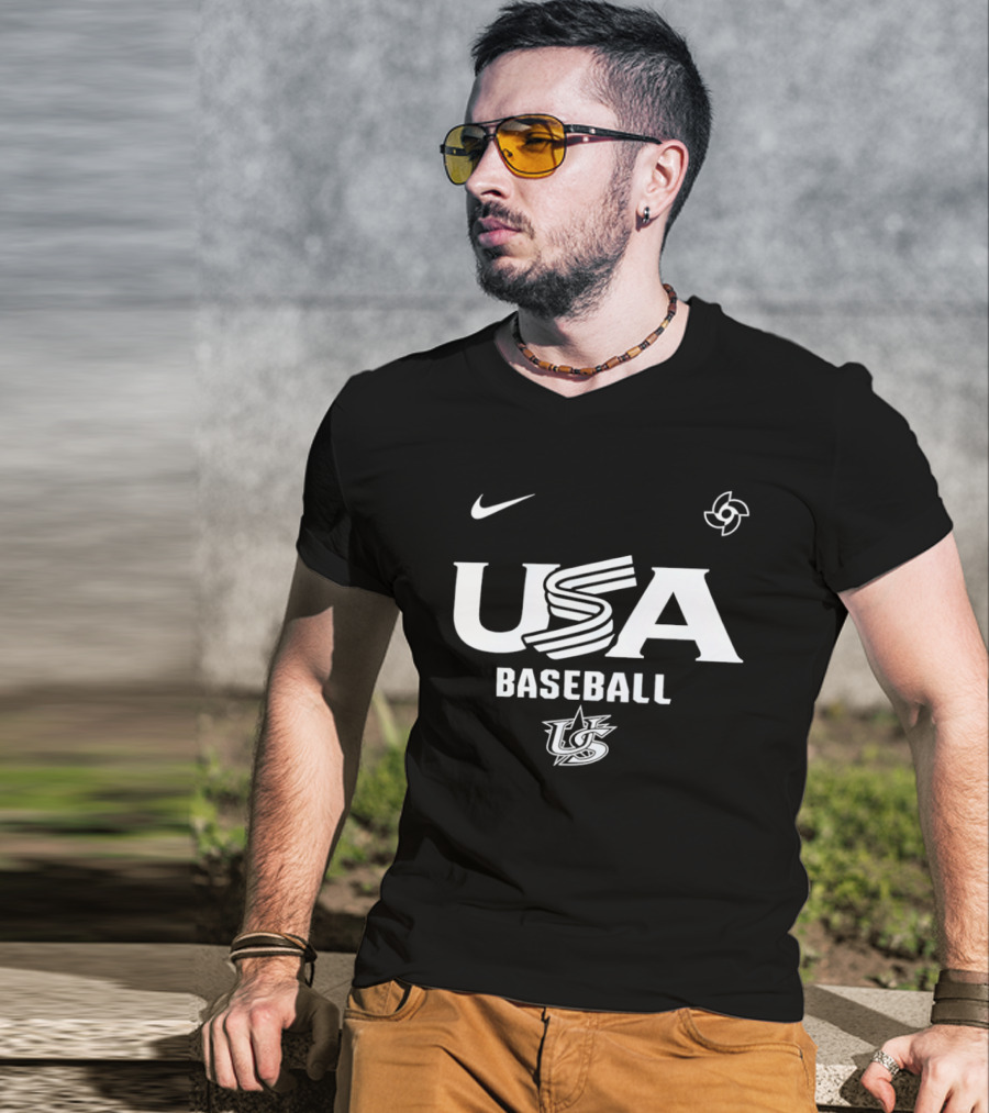 Nike USA Baseball 2026 World Baseball Classic Sports Bryce Harper T-Shirt