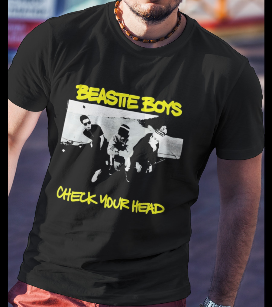Beastie Boys Check Your Head Album Cover Yellow T-Shirt
