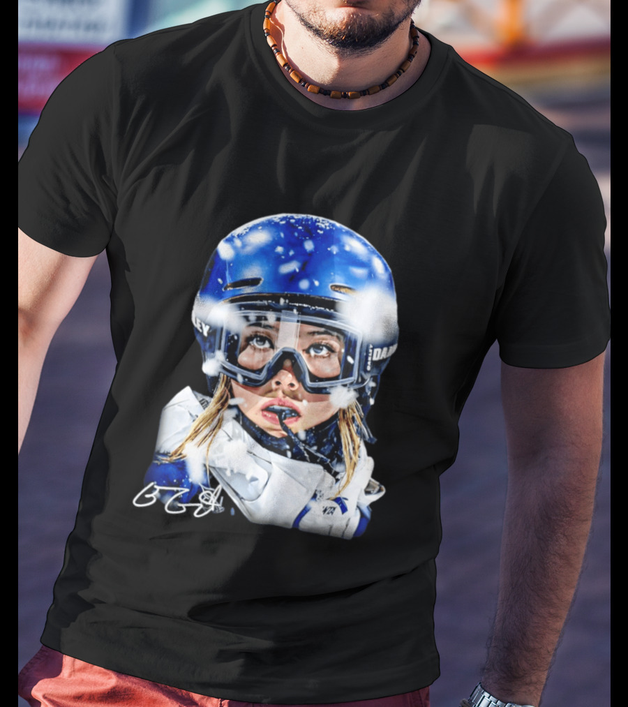 Eileen Gu Aura Snowboard Oakley Goggles Winter Sports T-Shirt