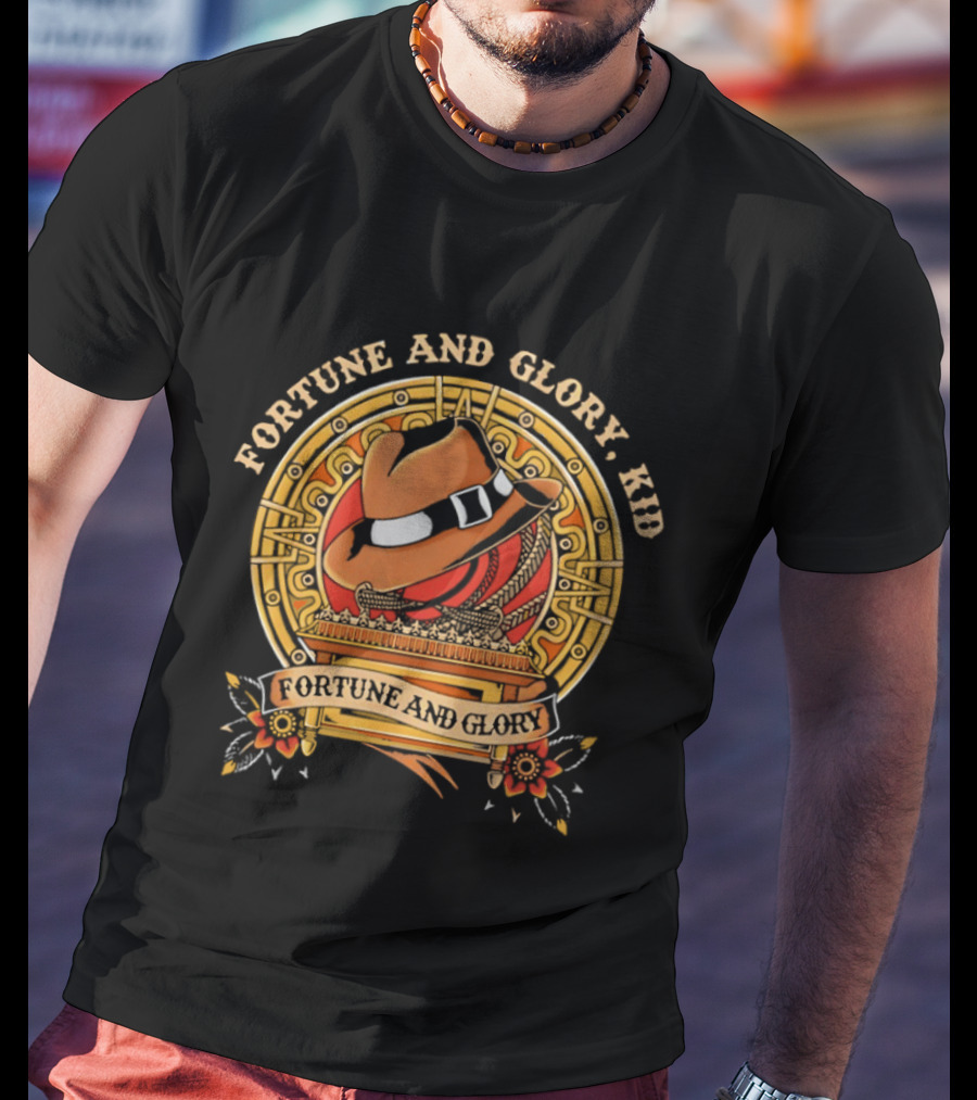 Fortune And Glory Kid Indiana Adventure T-Shirt