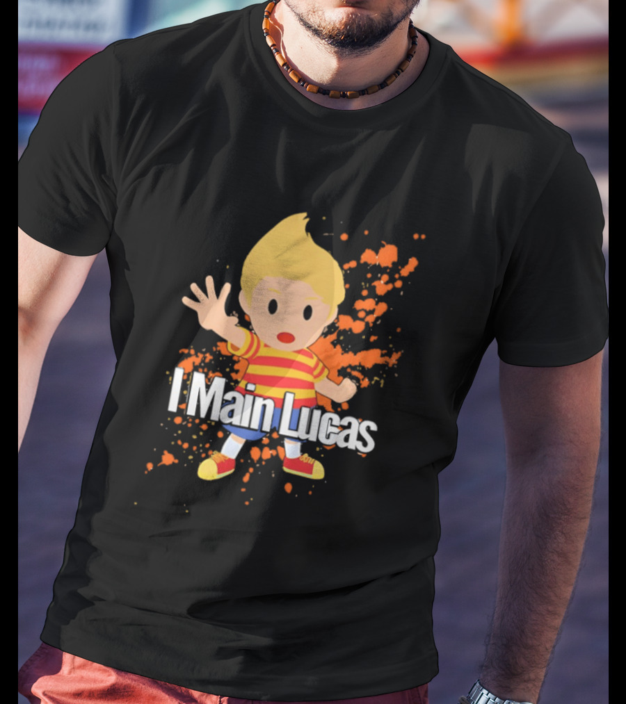 I Main Lucas Super Smash Bros Game T-Shirt