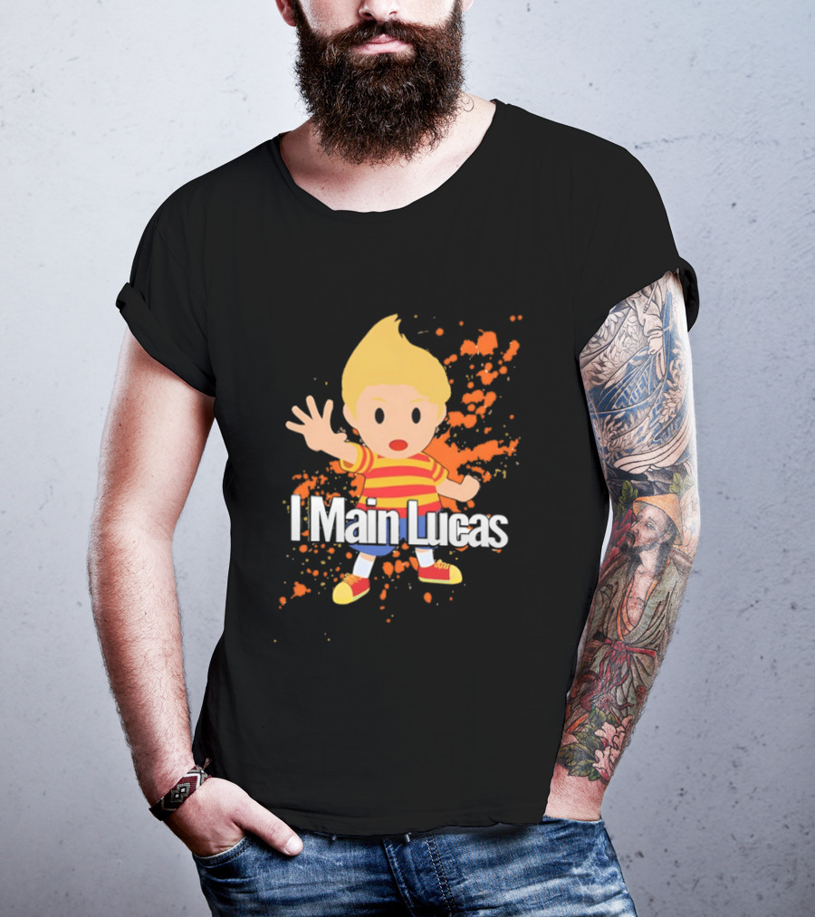 I Main Lucas Super Smash Bros Game T-Shirt