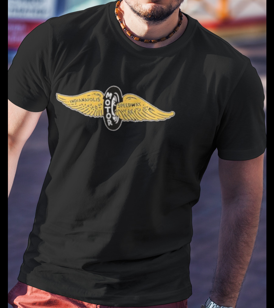 Indianapolis Motor Speedway Gold Wings T-Shirt