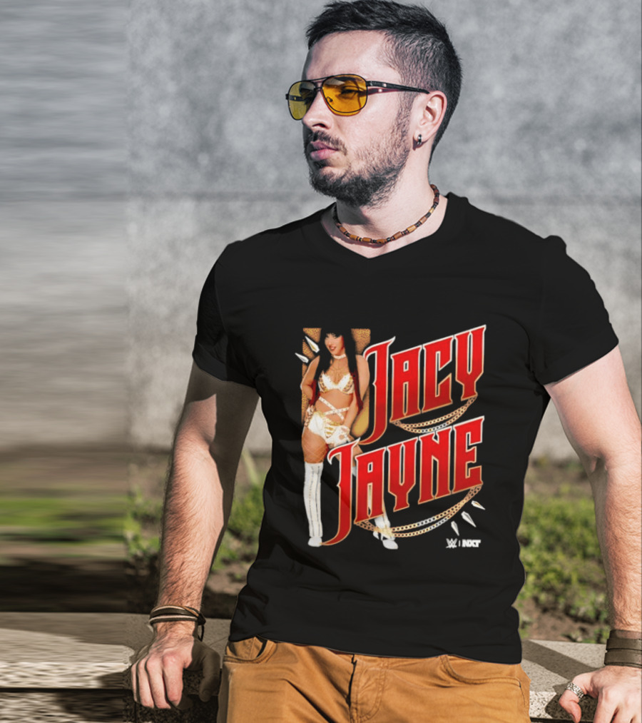 Jacy Jayne WWE NXT Women Professional Wrestler Outfit T-Shirt