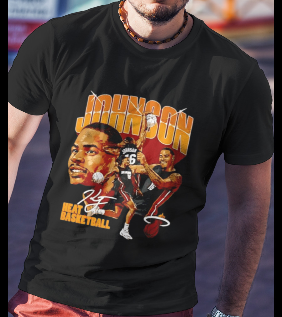 Johnson Heat Basketball Keyonte Johnson Miami 16 T-Shirt