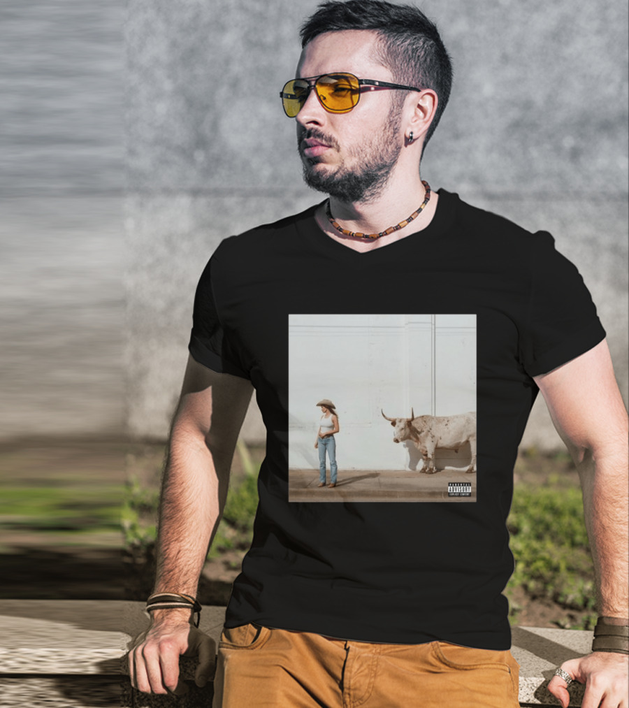 Kacey Musgraves Album Cover Middle Of Nowhere Woman Cowboy Hat T-Shirt