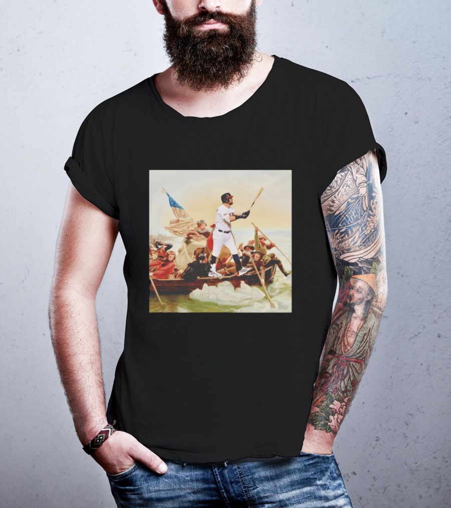 Kyle Schwarber USA Baseball Team Washington Crossing The Delaware T-Shirt