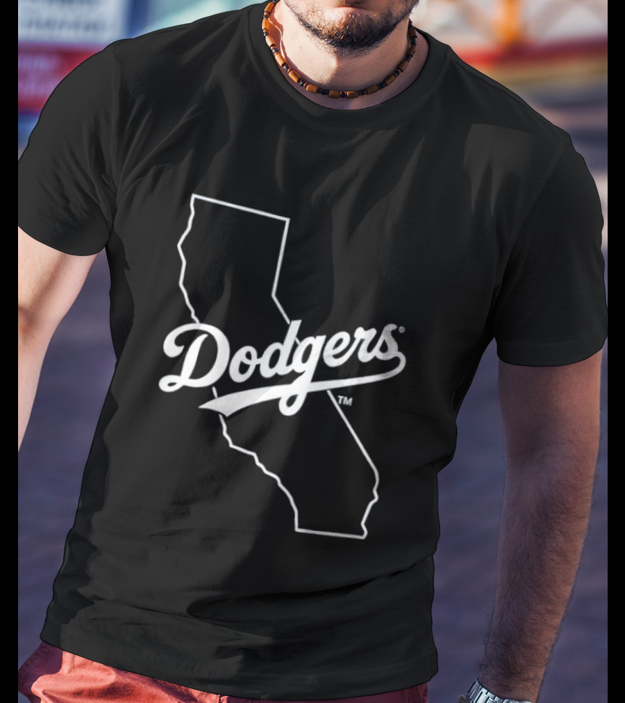Los Angeles Dodgers California State T-Shirt