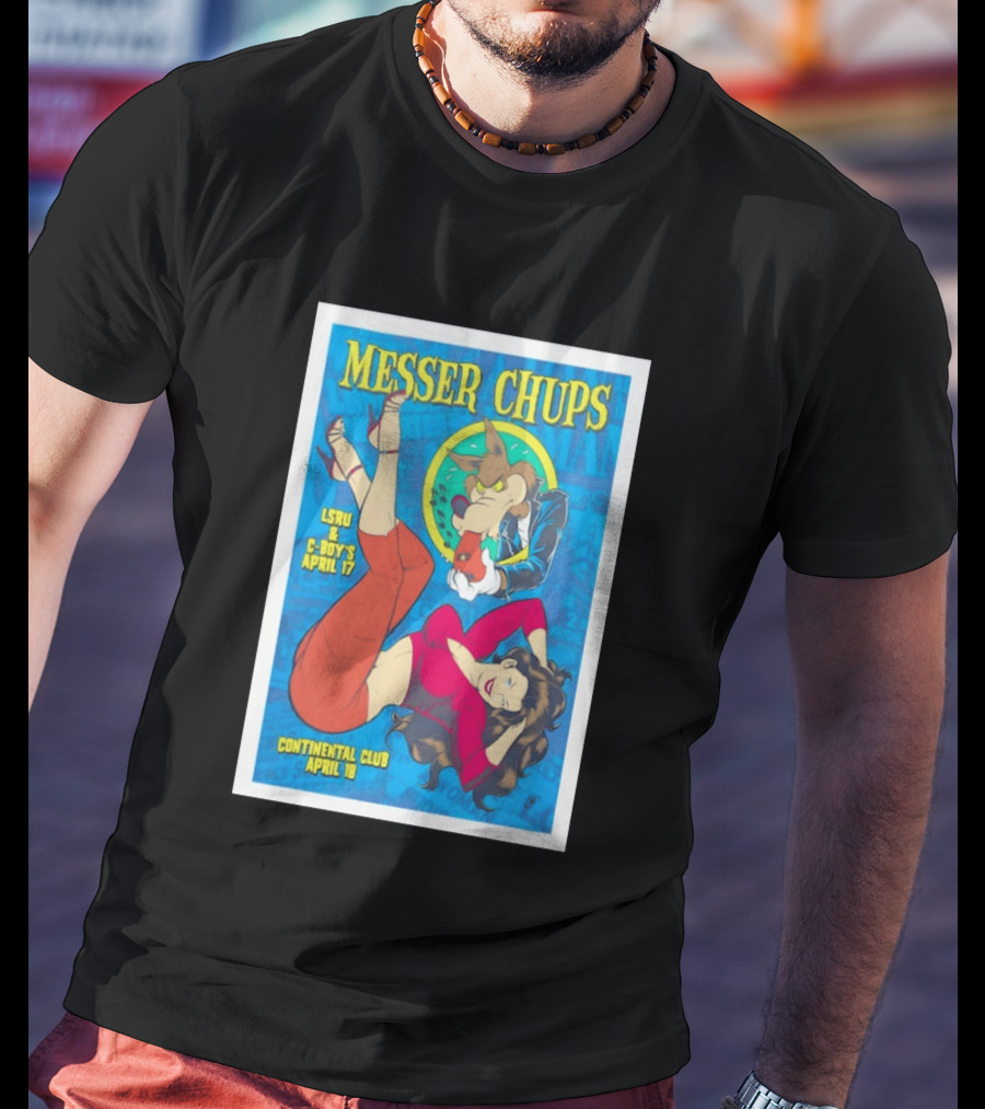 Messer Chups LSRU C Boy's Continental Club April 17 And 18 Whistle Bait T-Shirt