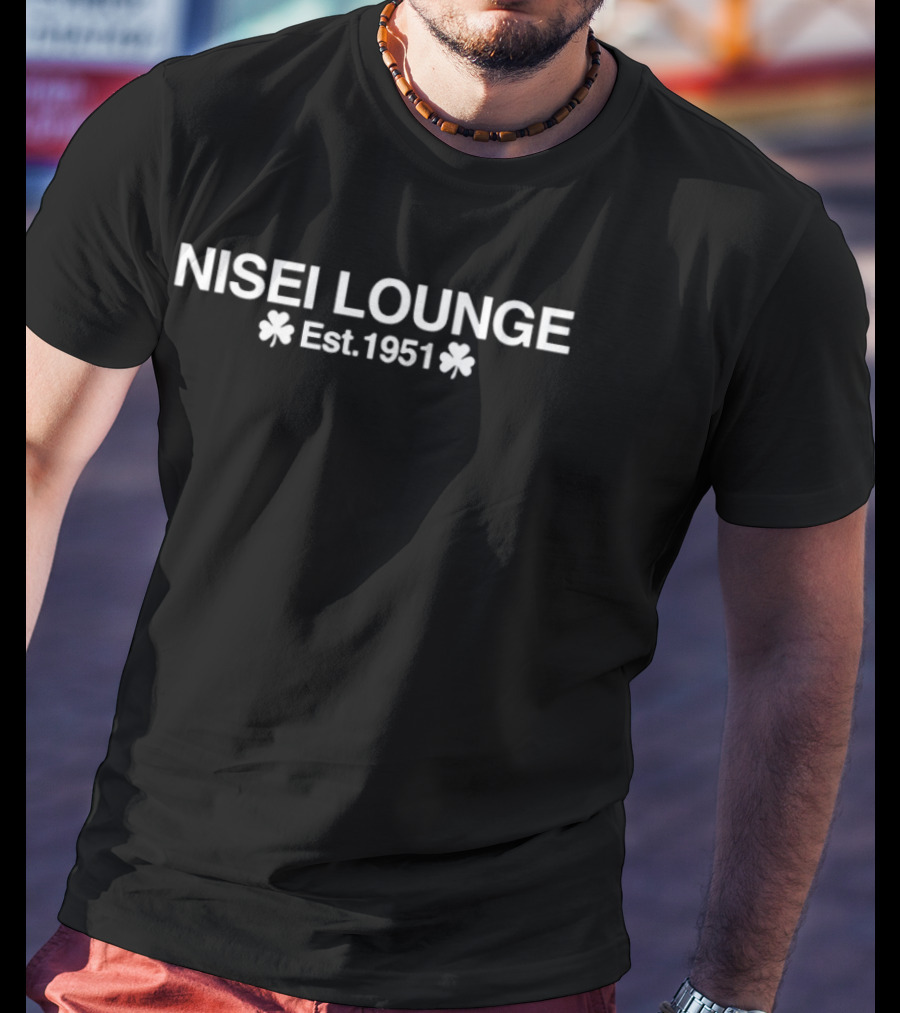 Nisei Lounge Est 1951 Shamrock St Patrick's Day Celebration T-Shirt