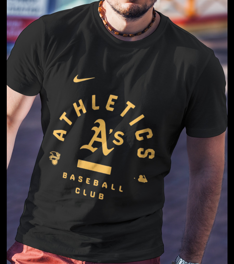 Athletics A's Nike Club Oakland Baseball T-Shirt