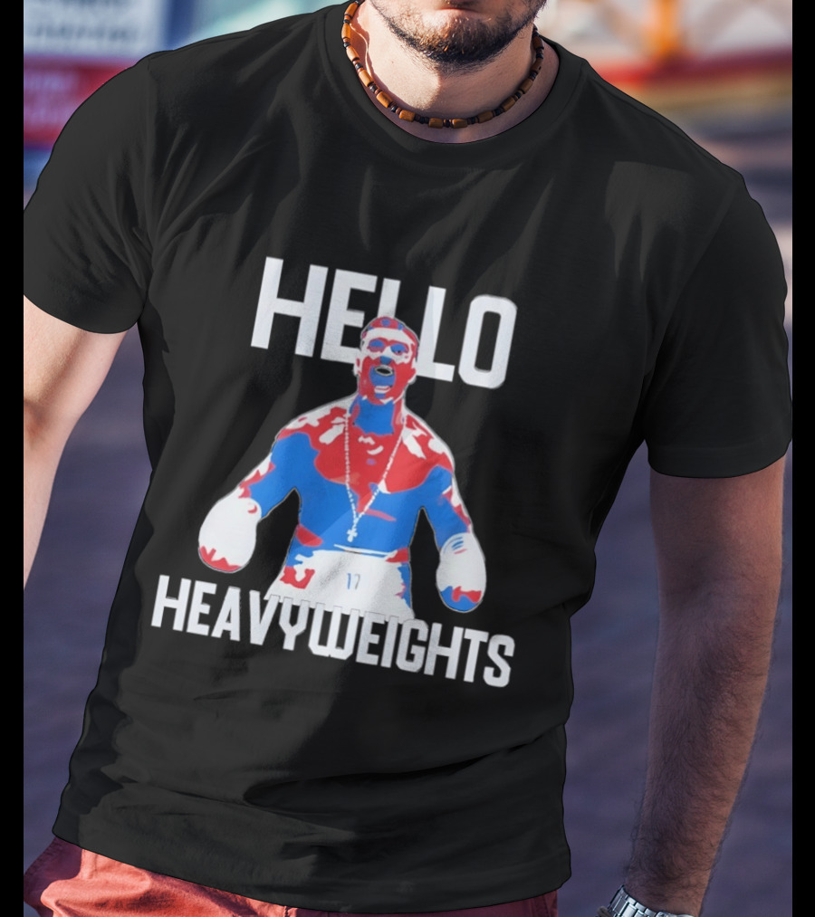 Oleksandr Usyk Hello Heavyweights UFC Bold Fighter T-Shirt