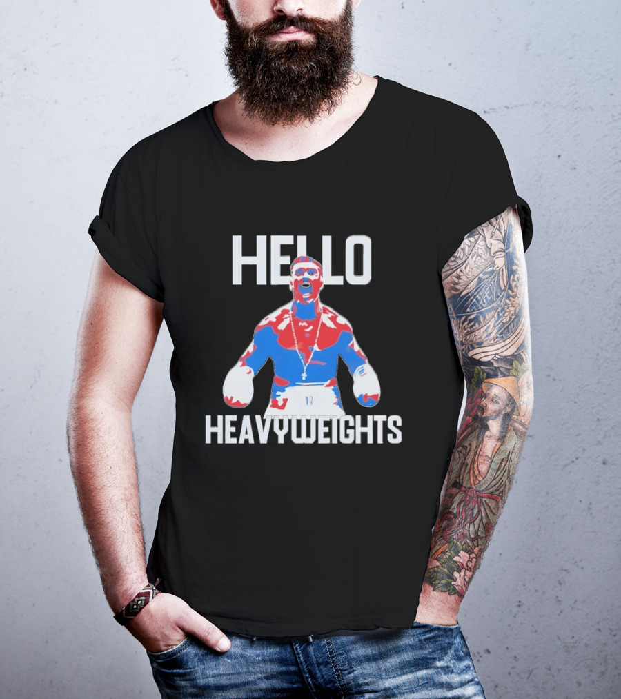 Oleksandr Usyk Hello Heavyweights UFC Bold Fighter T-Shirt