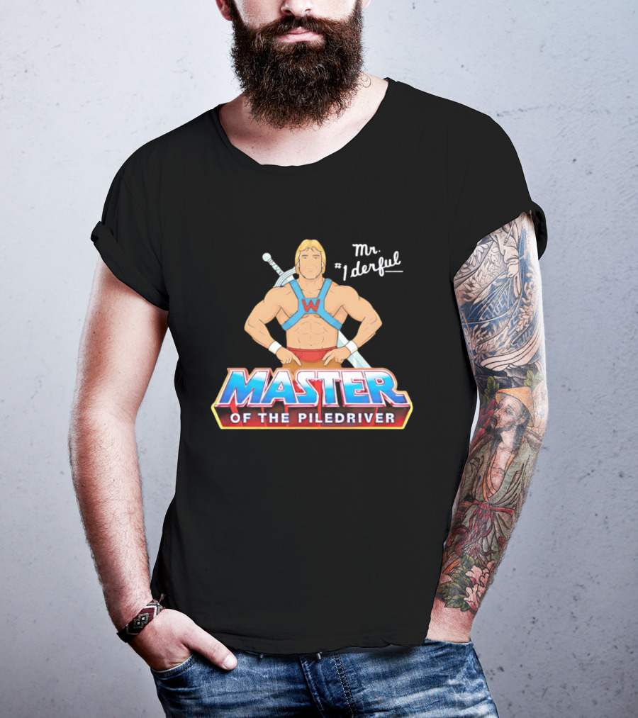 Master Of The Piledriver Mr. Wonderful Paul Orndorff Wrestling T-Shirt