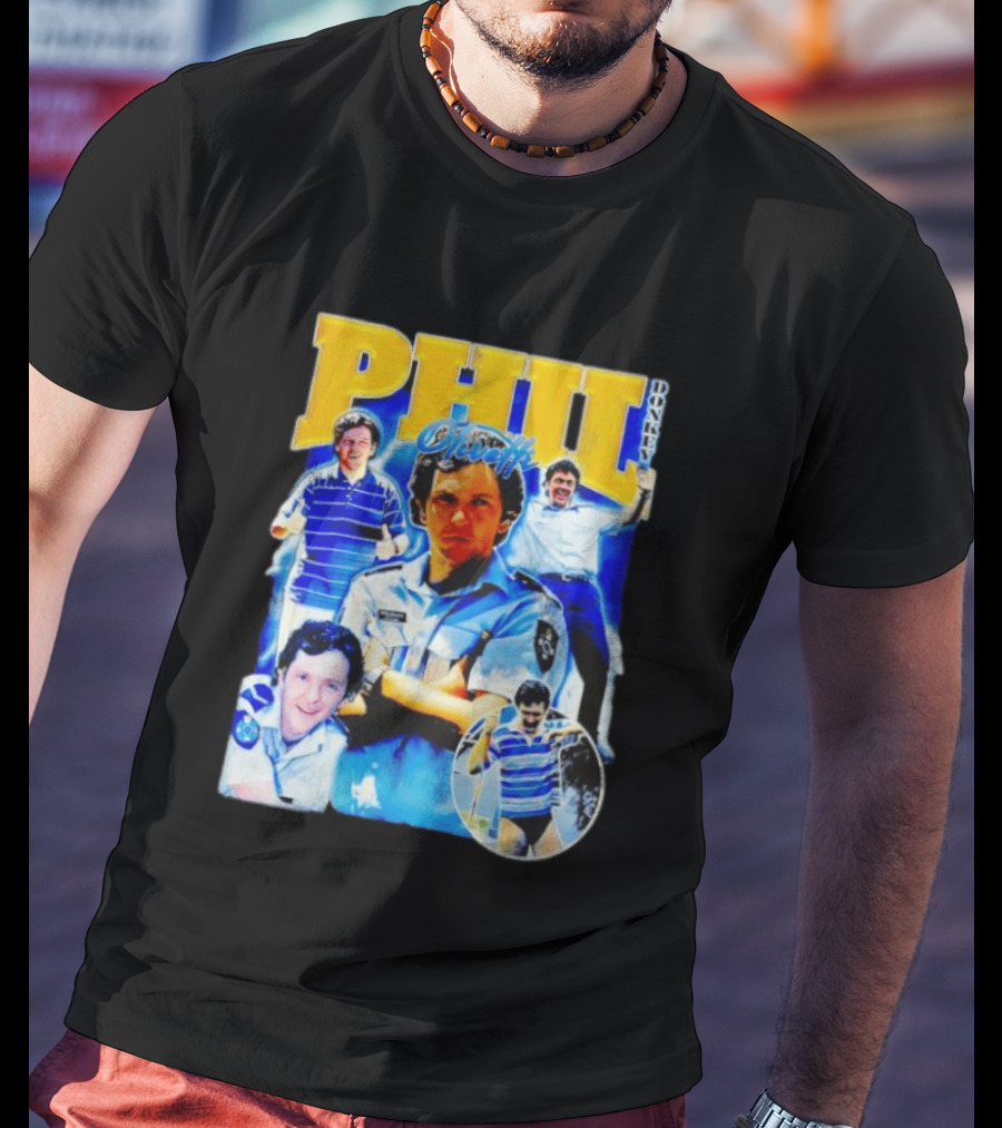 PHIL Olivetti We Can Be Heroes Australia Mockumentary Series T-Shirt