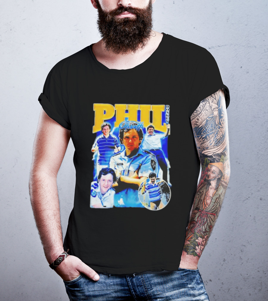 PHIL Olivetti We Can Be Heroes Australia Mockumentary Series T-Shirt