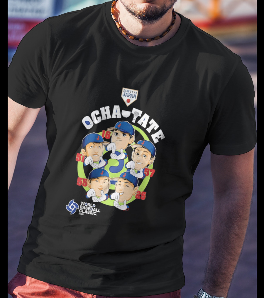 Samurai Japan Ocha Tate World Baseball Classic 2026 AM Japan T-Shirt