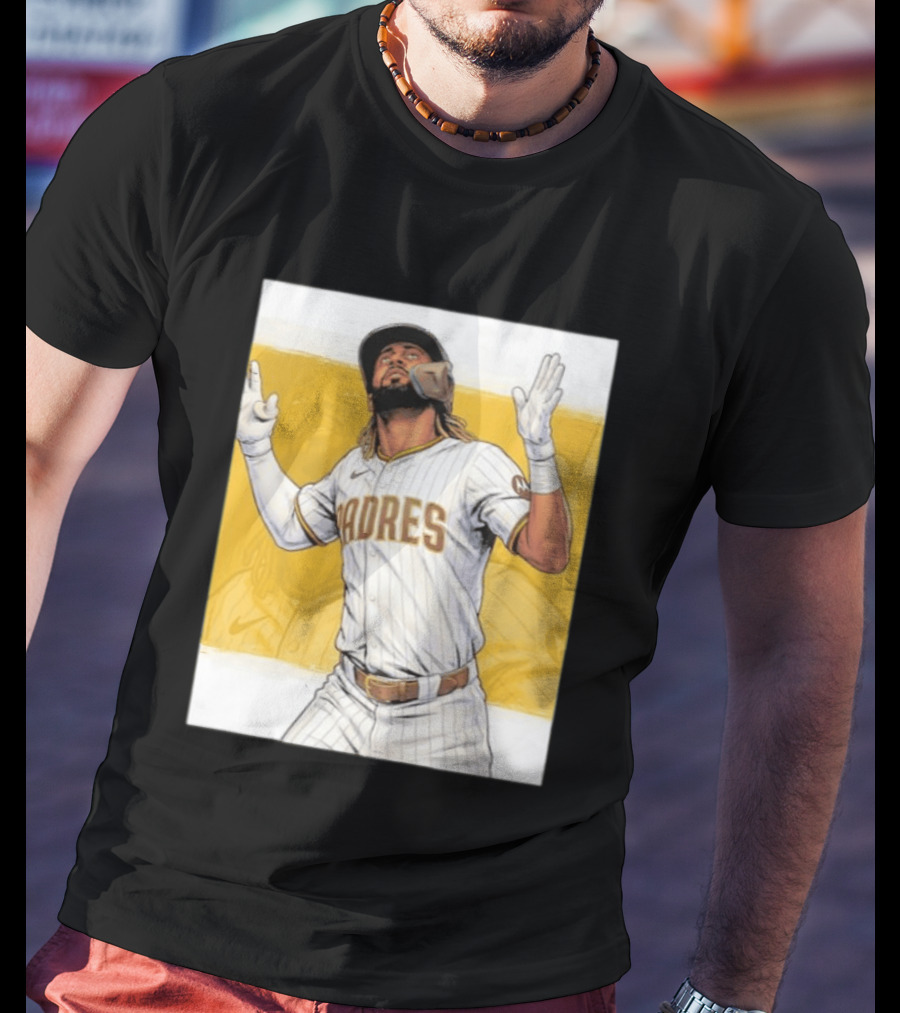 San Diego Padres Fernando Tatis Jr Nike MLB Baseball Player T-Shirt
